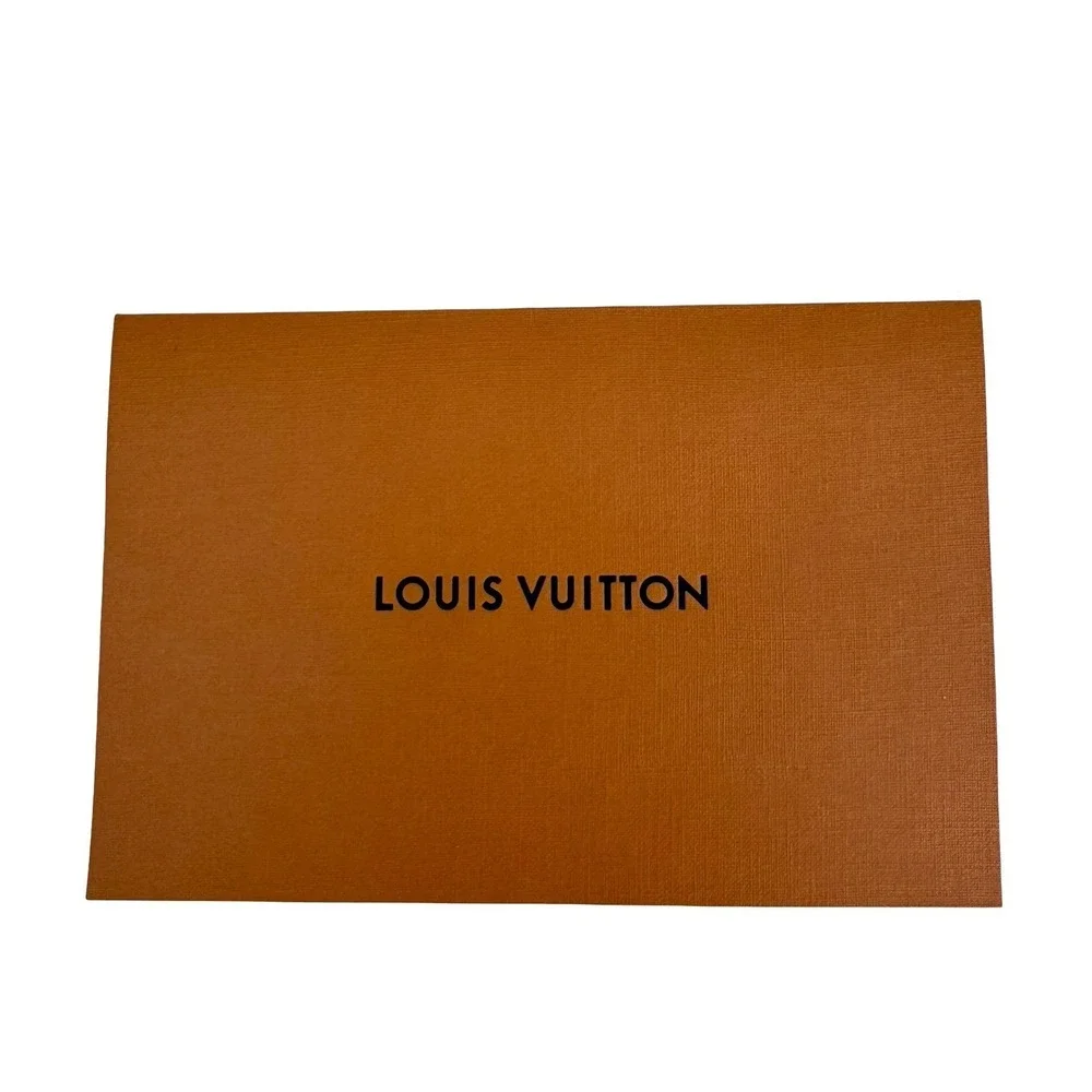 Louis Vuitton Saffron Orange Texture Paper Card Holder Receipt Envelope Lot of10